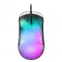 Mars Gaming MMGLOW mysz gamingowa RGB Chroma-Glow wykończenie lustrzane 12800 DPI czarna