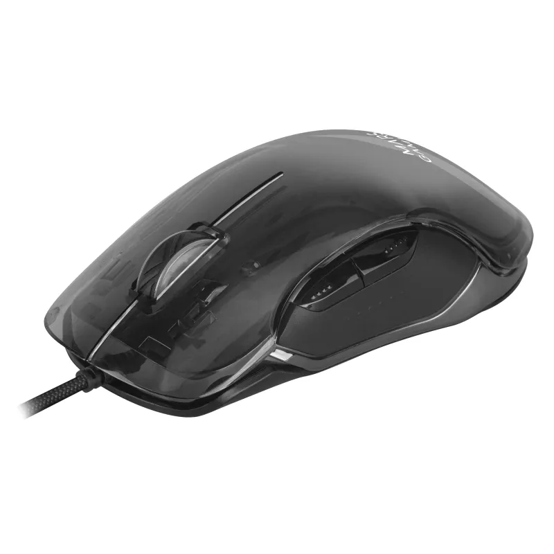 Mars Gaming MMGLOW mysz gamingowa RGB Chroma-Glow wykończenie lustrzane 12800 DPI czarna