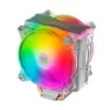 Mars Gaming MCPU66 Triple ARGB Chłodzenie CPU 6 Rurek Cieplnych HCT TDP 220W 2 Wentylatory 12cm