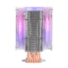 Mars Gaming MCPU66 Triple ARGB Chłodzenie CPU 6 Rurek Cieplnych HCT TDP 220W 2 Wentylatory 12cm