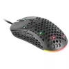 Mars Gaming MM55 Czarna Mysz Gamingowa RGB Chroma Ultra-lekka 55g 12800 DPI Przełączniki Mechaniczne HUANO