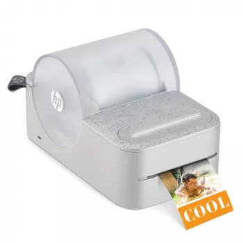 HP Sprocket Panorama – przenośna drukarka do etykiet i zdjęć kolorowych, technologia ZINK (Zero-Ink), kolorowa, 313.58 x 313.58 DPI, 3.3 mm/s, przewodowa i bezprzewodowa, Bluetooth