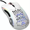 Glorious Gaming Glorious Model D Minus - Matowa biel, Praworęczna, Optyczna, USB Typu-A, 3200 DPI, 1 ms, Biała