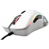 Glorious Gaming Glorious Model D Minus - Matowa biel, Praworęczna, Optyczna, USB Typu-A, 3200 DPI, 1 ms, Biała