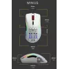 Glorious Gaming Glorious Model D Minus - Matowa biel, Praworęczna, Optyczna, USB Typu-A, 3200 DPI, 1 ms, Biała