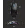 Glorious Gaming Glorious Model O Wireless - Matowa czarna, Praworęczna, Optyczna, RF Wireless, 19000 DPI, 1 ms, Czarna