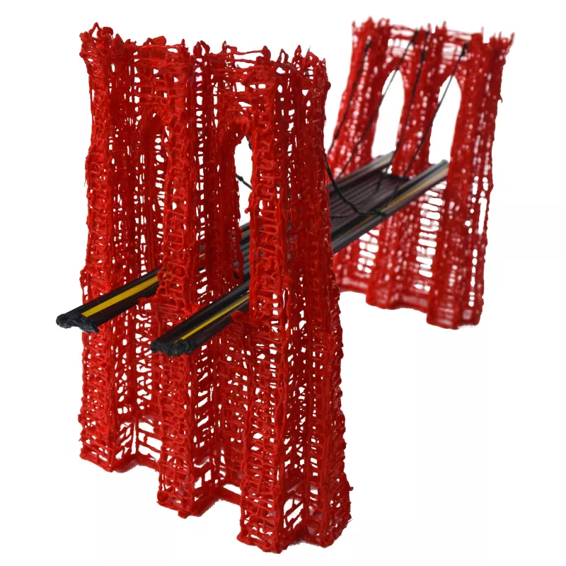 3Doodler Plastikowy materiał do druku 3D FLX04-RED 3 mm Czerwony