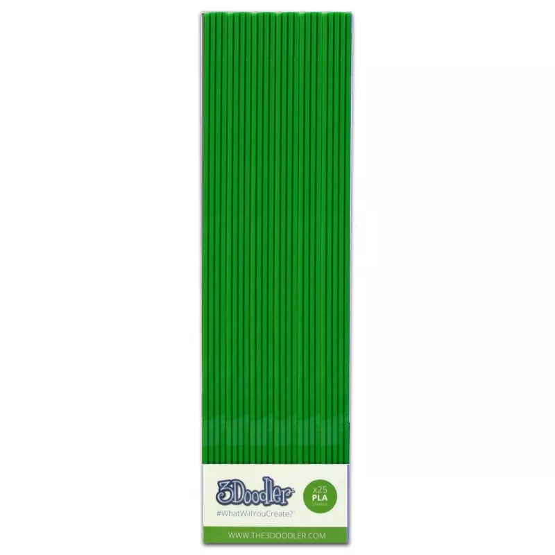 Materiał do druku 3D 3Doodler PL03-GRAS Polylactic acid PLA zielony 2 g