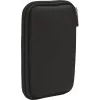 Case Logic etui na przenośny dysk twardy, etui typu sleeve, EVA (kopolimer etylenu i octanu winylu), czarny, dowolna marka, odporny na kurz, odporny na zarysowania, 102 mm