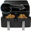 Frytkownica beztłuszczowa Beko FRL5388B ExpertFry 8,5 L 2400 W Czarna Sterowanie dotykowe