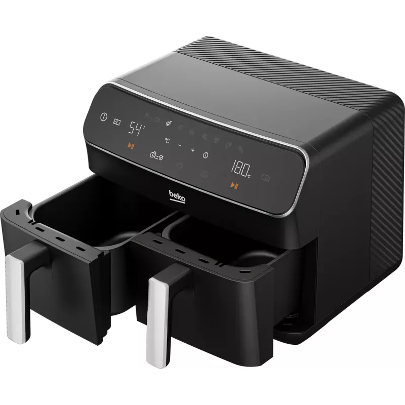 Frytkownica beztłuszczowa Beko FRL5388B ExpertFry 8,5 L 2400 W Czarna Sterowanie dotykowe