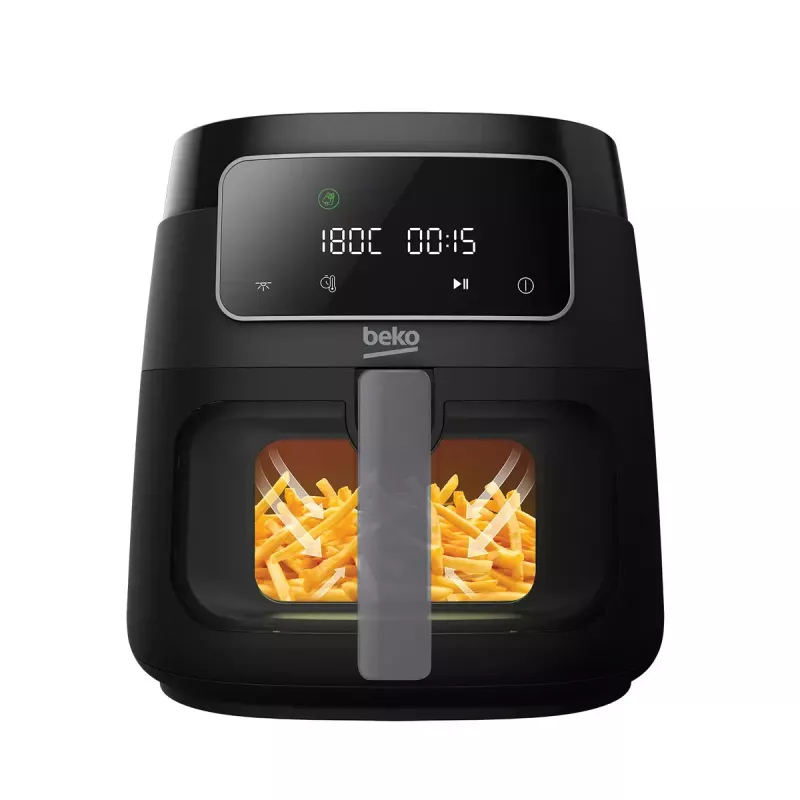 Hot air fryer BEKO FRL3374B 7.6L 1750W Czarny touch control, 9 programs, 35–200°C