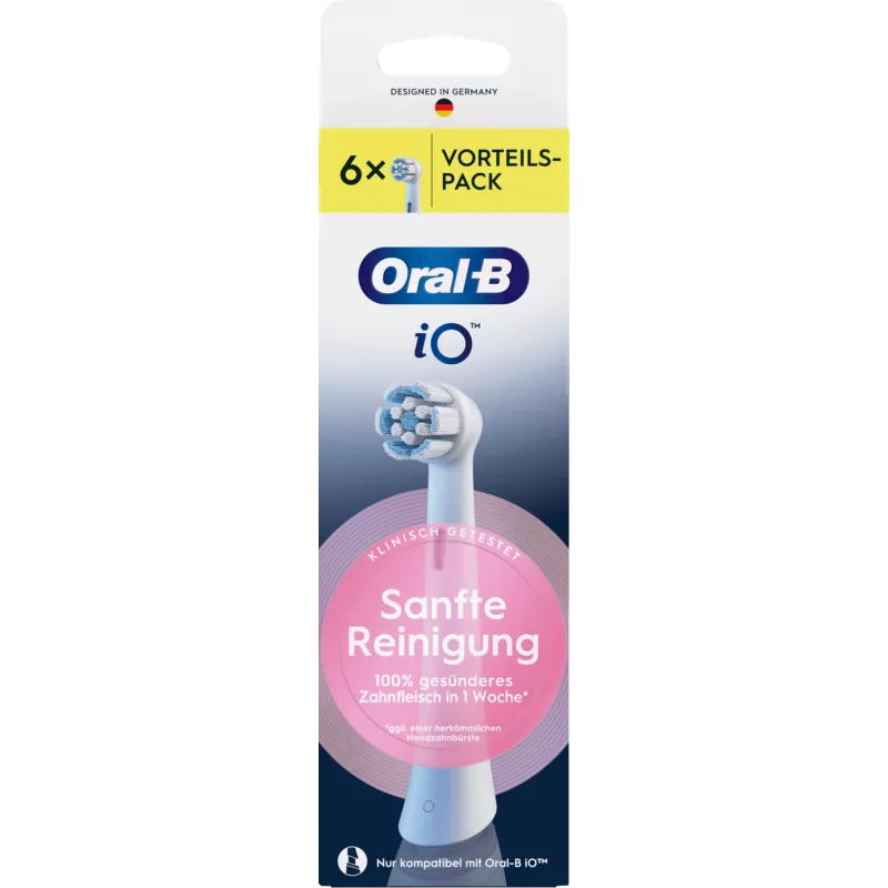 Główka do szczoteczki Oral-B 6 szt. Biała