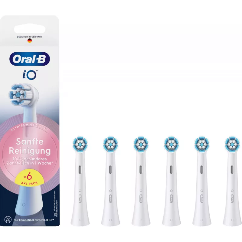 Główka do szczoteczki Oral-B 6 szt. Biała