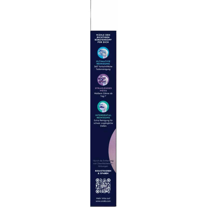 Główka do szczoteczki Oral-B 6 szt. Biała