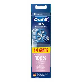 Główki szczoteczki Oral-B Pro Sensitive Clean 5 szt. Białe Bardzo miękkie