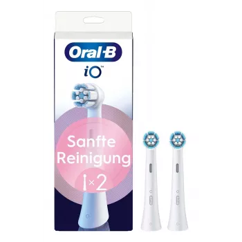 Końcówki wymienne do szczoteczki elektrycznej Oral-B iO Gentle Cleaning biały, 2 szt.