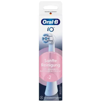 Końcówki wymienne do szczoteczki elektrycznej Oral-B iO Gentle Cleaning biały, 2 szt.