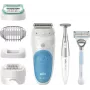 Braun Silk-épil 5 810 + Gillette Venus Trymer 28 pęset niebieski, biały