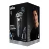 Golarka foliowa Braun Series 7 72-C7200CC Czarna Stal nierdzewna Litowo-jonowa