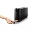 Toster Philips Daily Collection HD2590/90 - długi slot, czarny