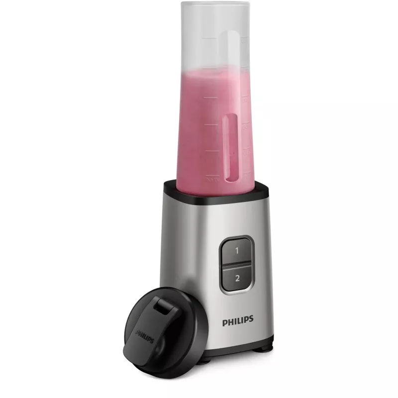 Philips Daily Collection HR2600/80 Mini blender, blender stołowy, 0,7 l, funkcja pulsacyjna, kruszenie lodu, 0,85 m, 350 W