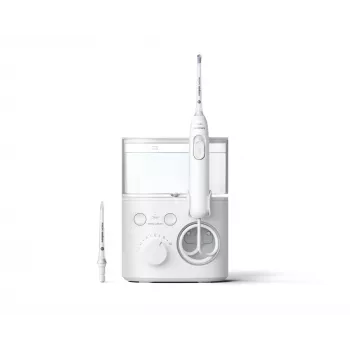 Philips Power Flosser 3000 HX3711/20 Irygator do ust Biały Zbiornik na wodę 0,55L 2 końcówki