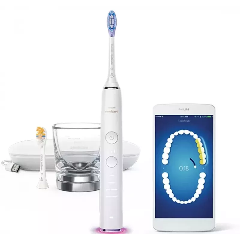 Philips Sonicare DiamondClean Smart DiamondClean Smart HX9917/88 Soniczna szczoteczka elektryczna z 2 akcesoriami i aplikacją