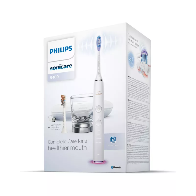 Philips Sonicare DiamondClean Smart DiamondClean Smart HX9917/88 Soniczna szczoteczka elektryczna z 2 akcesoriami i aplikacją