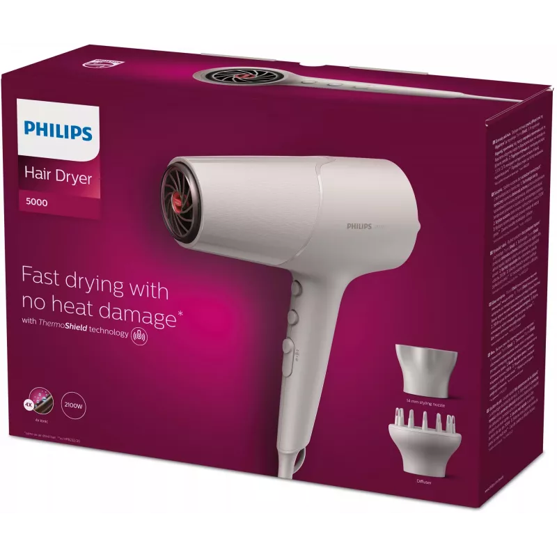 Suszarka do włosów Philips serii 5000 BHD501/20 2100 W