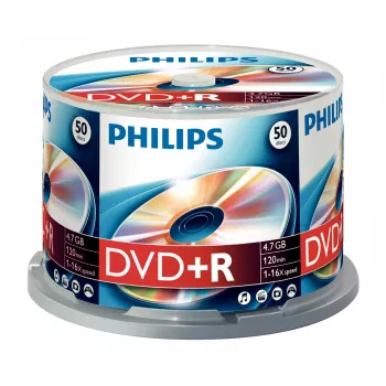 DVD+R Philips DR4S6B50F/00 4.7GB 120min