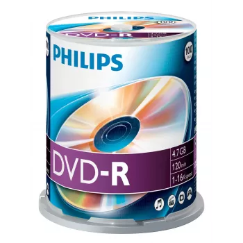 DVD-R Philips DM4S6B00F/00 4.7 GB 100 szt.