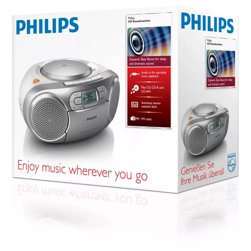 Przenośny odtwarzacz CD Philips AZ127/12
