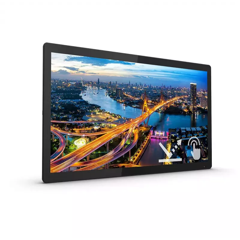 Monitor Philips B Line 222B1TFL/00 54,6 cm (21,5 cala) 1920 x 1080 pikseli Full HD LED Dotykowy Czarny