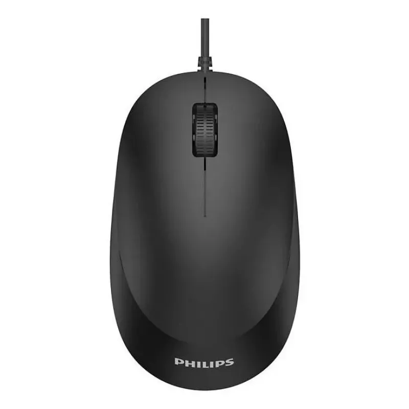 Mysz Philips SPK7207B/00 biurowa symetryczna USB Typ-A optyczna 1200 DPI