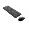 Philips 3000 series SPT6307B/31 klawiatura Mysz w zestawie Uniwersalna RF Bezprzewodowa QWERTY Angielski Czarny