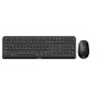 Philips serii 4000 SPT6407B/31 klawiatura Mysz w zestawie Uniwersalna RF Wireless + Bluetooth QWERTY Angielska Czarna
