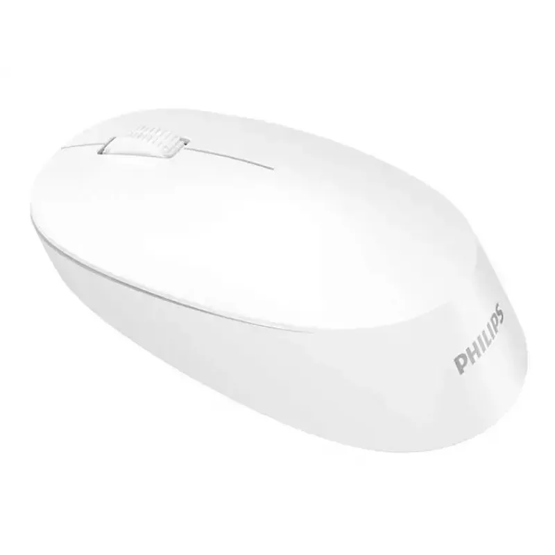 Mysz Philips SPK7307W/00 Office Symetryczna RF Bezprzewodowa Optyczna 1600 DPI Biała