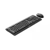 Philips serii 3000 SPT6307BL/00 klawiatura Mysz w zestawie Biurowa RF Bezprzewodowa Czarna