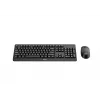 Philips serii 3000 SPT6307BL/00 klawiatura Mysz w zestawie Biurowa RF Bezprzewodowa Czarna
