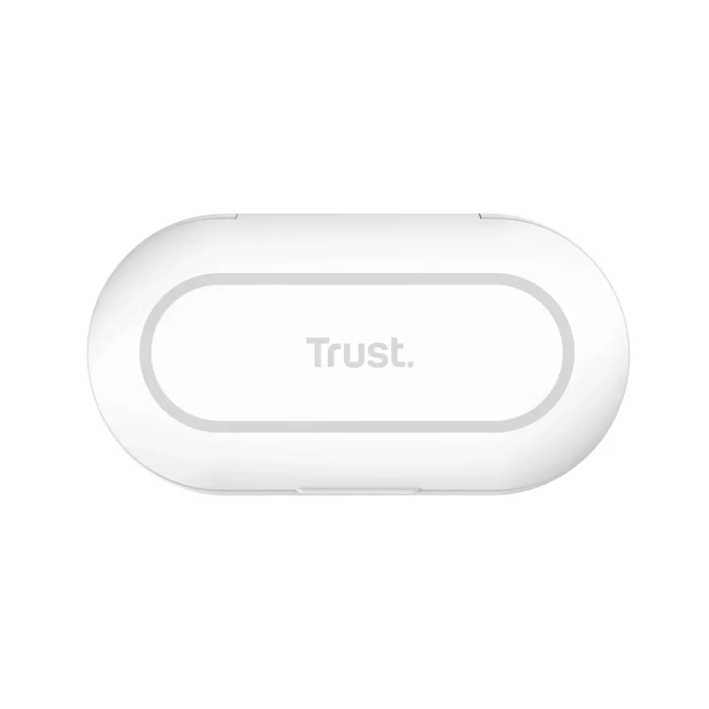 Trust Nika Zestaw słuchawkowy True Wireless Stereo (TWS) Douszne Połączenia/Muzyka Bluetooth Biały