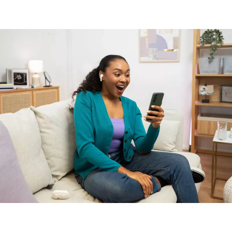 Trust Nika Zestaw słuchawkowy True Wireless Stereo (TWS) Douszne Połączenia/Muzyka Bluetooth Biały