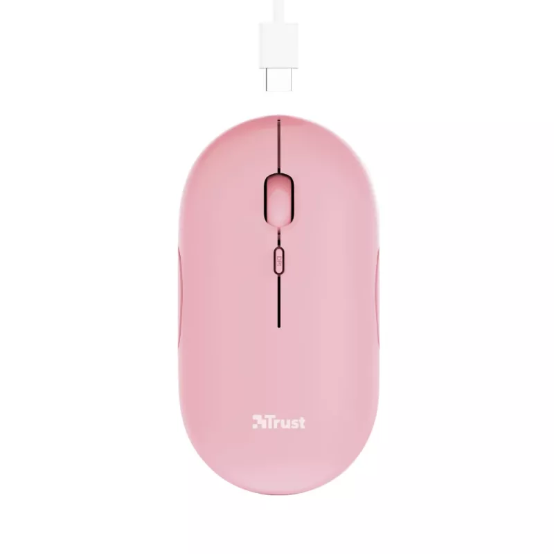 Mysz Trust Puck Office symetryczna RF Wireless + Bluetooth Optyczna 1600 DPI