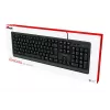 Klawiatura Trust Primo uniwersalna USB AZERTY belgijska czarna