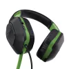 Trust GXT 415X ZIROX Zestaw słuchawkowy Przewodowy Head-band Gaming Czarny, Zielony