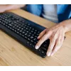 Trust Trezo Klawiatura z myszą Biurowa RF Bezprzewodowa AZERTY Belgijska Czarna