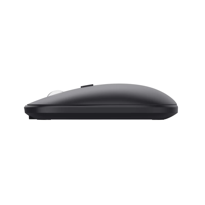 Trust Lyra klawiatura W zestawie mysz Biuro RF Wireless + Bluetooth AZERTY Belgijski Czarny