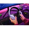 Trust GXT 489P FAYZO Zestaw słuchawkowy Przewodowy Nagłowny Gaming Czarny, Fioletowy