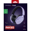 Trust GXT 489P FAYZO Zestaw słuchawkowy Przewodowy Nagłowny Gaming Czarny, Fioletowy