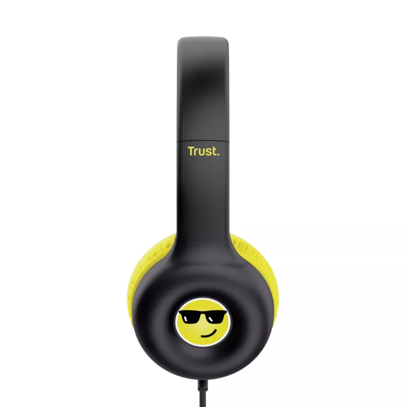 Trust Nouna Headset Wired Head-band Calls/Music Czarny, żółty